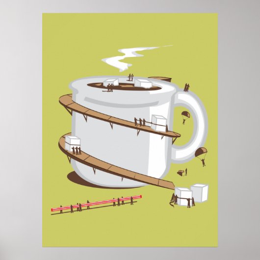 私を起こすには村が必要プリント ポスター (正面)