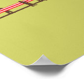 私を起こすには村が必要プリント ポスター (角)