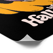 私を起こせハロウィーンの眠おもしろいる怠け者 ポスター (角)