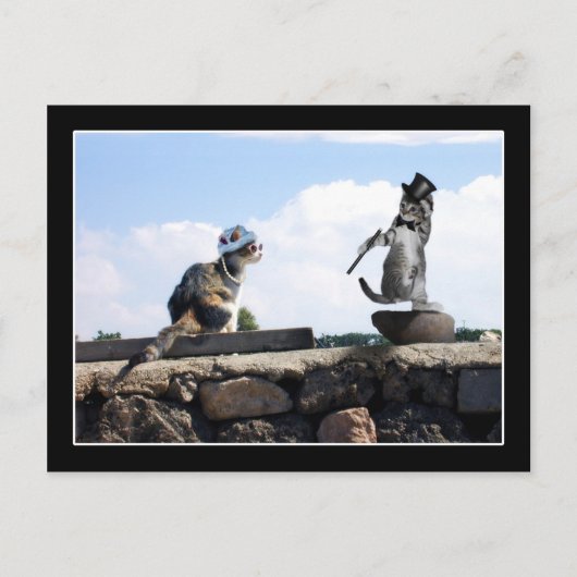 私を踊り感じのように! ポストカード (正面)