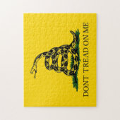 私を踏み付けない – Gadsden国旗 ジグソーパズル (縦)