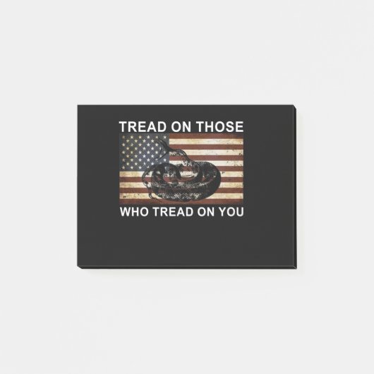 私を踏み鳴らさない ポストイット (正面)