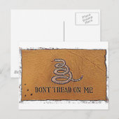 私を踏み鳴らさない ポストカード (正面/裏面)