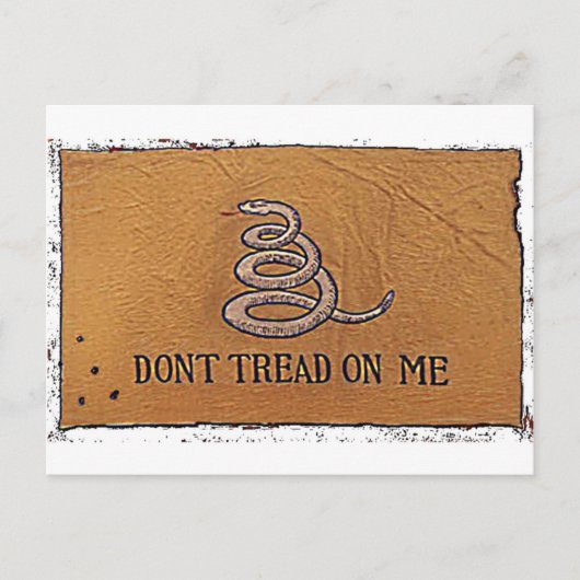 私を踏み鳴らさない ポストカード (正面)