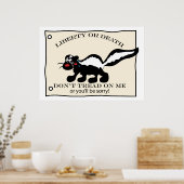 私を踏み鳴らすな ポスター (キッチン)