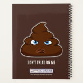 私を踏むな💩 プランナー手帳 (裏面)