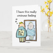 私を蹴って下さい カード (黄色い花)