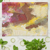 私を通して歩く キッチンタオル (折り畳み)