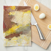 私を通して歩く キッチンタオル (四つ折り)