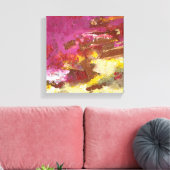 私を通して歩く キャンバスプリント (インサイチュ (リビング))