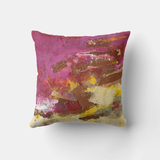 私を通して歩く クッション (裏面)