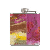 私を通して歩く フラスク (裏面)