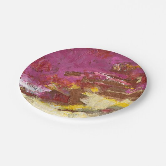 私を通して歩く ペーパープレート (アングル)