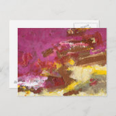 私を通して歩く ポストカード (正面/裏面)