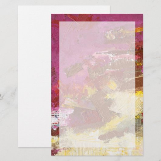 私を通して 便箋 (正面/裏面)