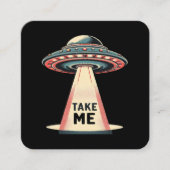 私を連れて行く スクエア名刺 (正面)