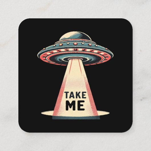 私を連れて行く スクエア名刺 (裏面)