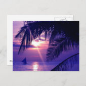 私を連遠くにれて… ポストカード (正面/裏面)