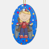 私を過小評価しない – SRF セラミックオーナメント (左)