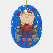 私を過小評価しない – SRF セラミックオーナメント (正面)