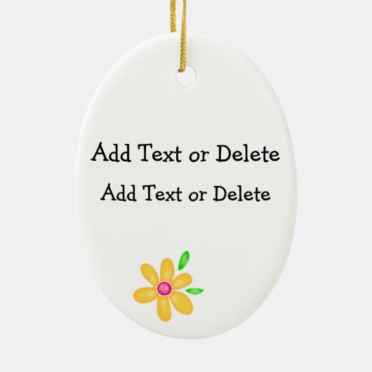 私を過小評価しない – SRF セラミックオーナメント (裏面)