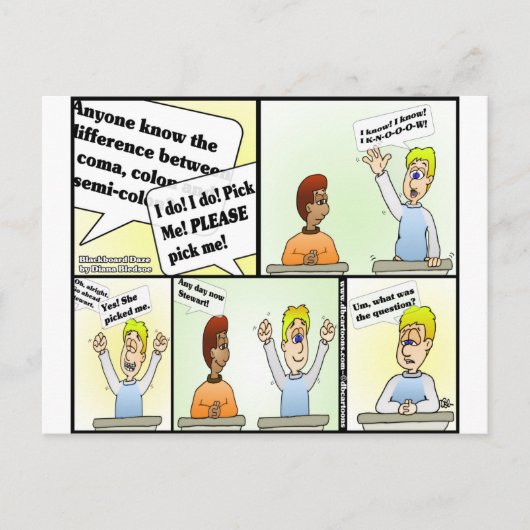 私を選べ！ ポストカード (正面)