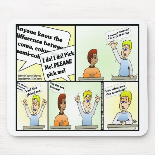 私を選べ！ マウスパッド (正面)