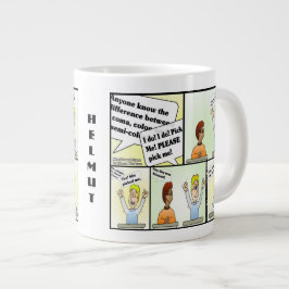 私を選べ!特殊マグカップ ジャンボコーヒーマグカップ