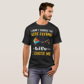 私を選んでくれた凧揚げ Tシャツ (正面フル)
