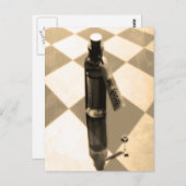 私を郵便はがき飲んで下さい ポストカード (正面/裏面)