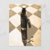 私を郵便はがき飲んで下さい ポストカード (正面)