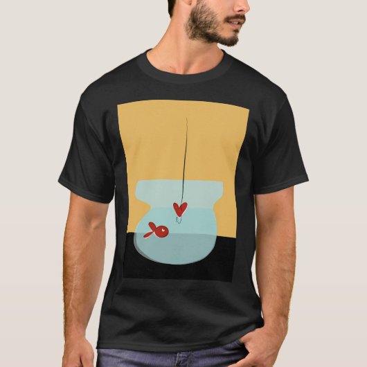 私を釣って Tシャツ (正面)