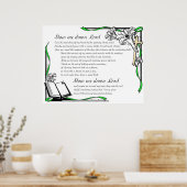 私を鈍らせる ポスター (キッチン)