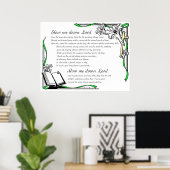 私を鈍らせる ポスター (ホームオフィス)