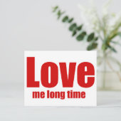 私を長い間愛しなさい ポストカード (スタンド正面)