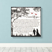私を離れないで キャンバスプリント (インサイチュ (ウッドフロア))