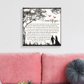 私を離れなかった キャンバスプリント (インサイチュ (リビング))
