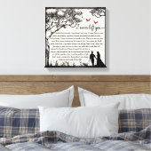 私を離れなかった キャンバスプリント (インサイチュ (寝室))