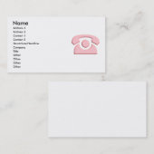 私を電話して下さい 名刺 (正面/裏面)