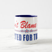 私を非難しないmag 1 ツートーンマグカップ (中央)