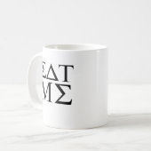 私を食べなさい コーヒーマグカップ (正面左)