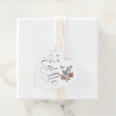 私を食べなさい! ヴィンテージ アリスインワンダーランド ウェディング フェイバータグ (インサイチュ)