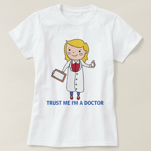私を2信頼して下さい Tシャツ (デザイン正面)