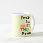 私を…ミュージカルシアターのプロマグ信頼して下さい コーヒーマグカップ (正面右)