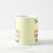 私を…ミュージカルシアターのプロマグ信頼して下さい コーヒーマグカップ (中央)