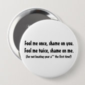 私を…一度だまして下さい 缶バッジ (正面&裏面)