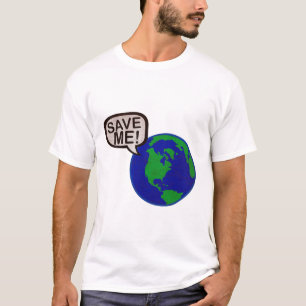 私を-地球救って下さい Tシャツ