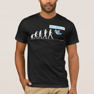 私を-男の子のためのおもしろTシャツ後を追わないで下さい Tシャツ
