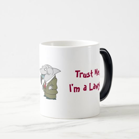 私を、私あります弁護士が信頼して下さい モーフィングマグカップ (正面右)