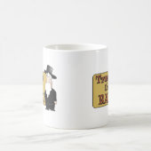 私を-私はラビです-素晴らしいユダヤ人のユーモア信頼して下さい コーヒーマグカップ (中央)